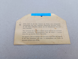 Control /Card (Wurlitzer Lyric)