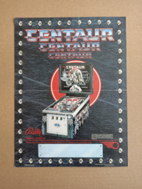 Flyer/ Folder: Bally Centaur (1981) Flipperkast