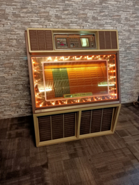 Rowe-AMi R-86 Gold Magic (1982) jukebox (Spelend!!) SOLD !!!