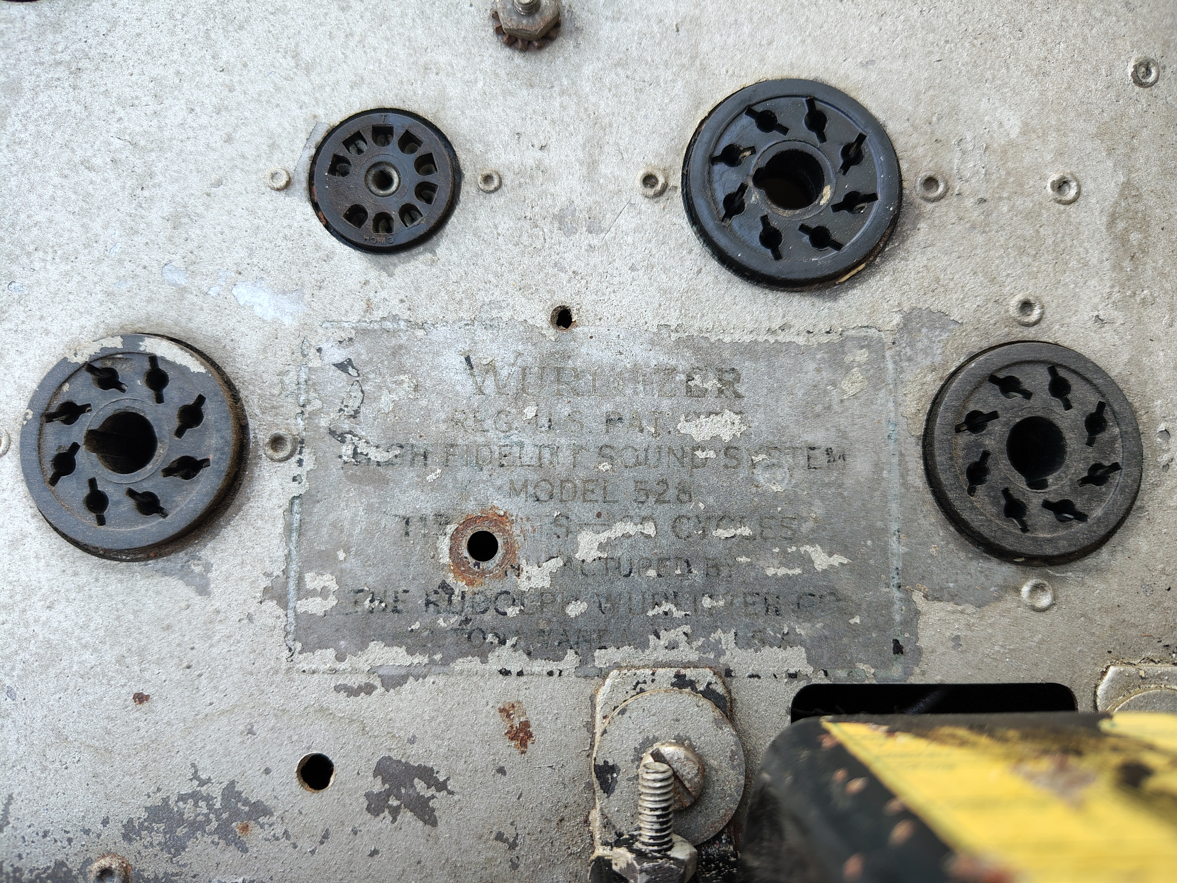 Tube Ampilier 528 (Wurlitzer 1800)