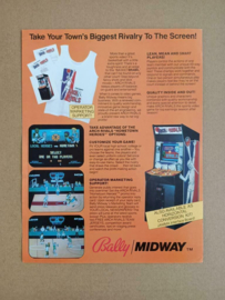 Flyer: Video Game: Bally Midway Arch Rivals (1989)