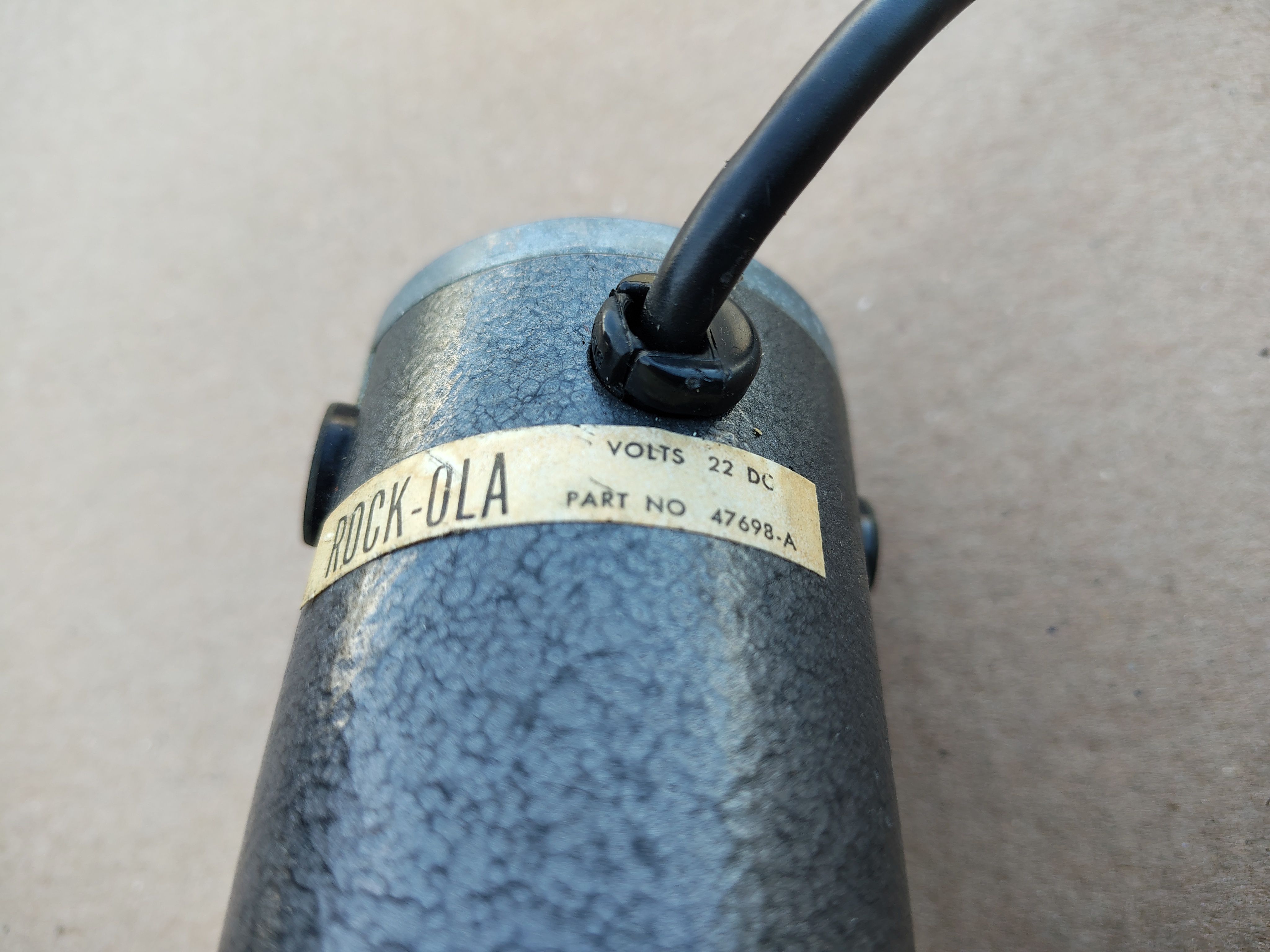 Gripper Motor/ Mechanism (Rock-Ola 464)