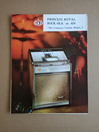 Flyer: Rock-ola 424 Princes Royal (1965) jukebox