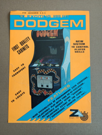 Flyer: Video Game: Zaccaria Dodgem (1979)