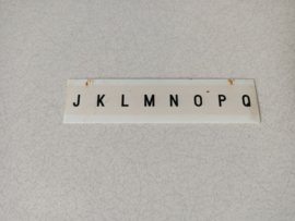 Letter Strip "J / Q" (NSM Festival 130) jukebox