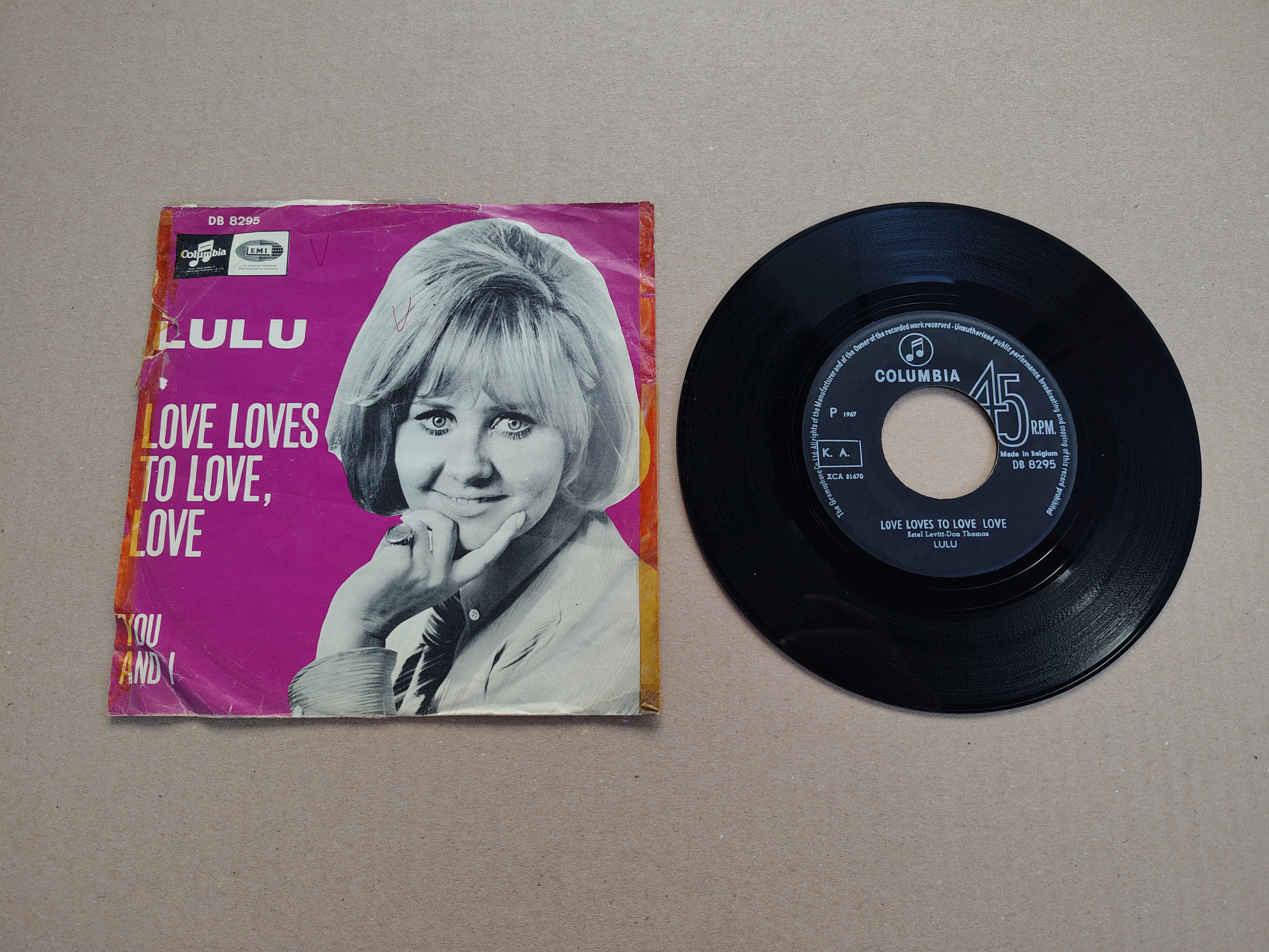 7" Single: Lulu - Love Loves To Love, Love (1967)