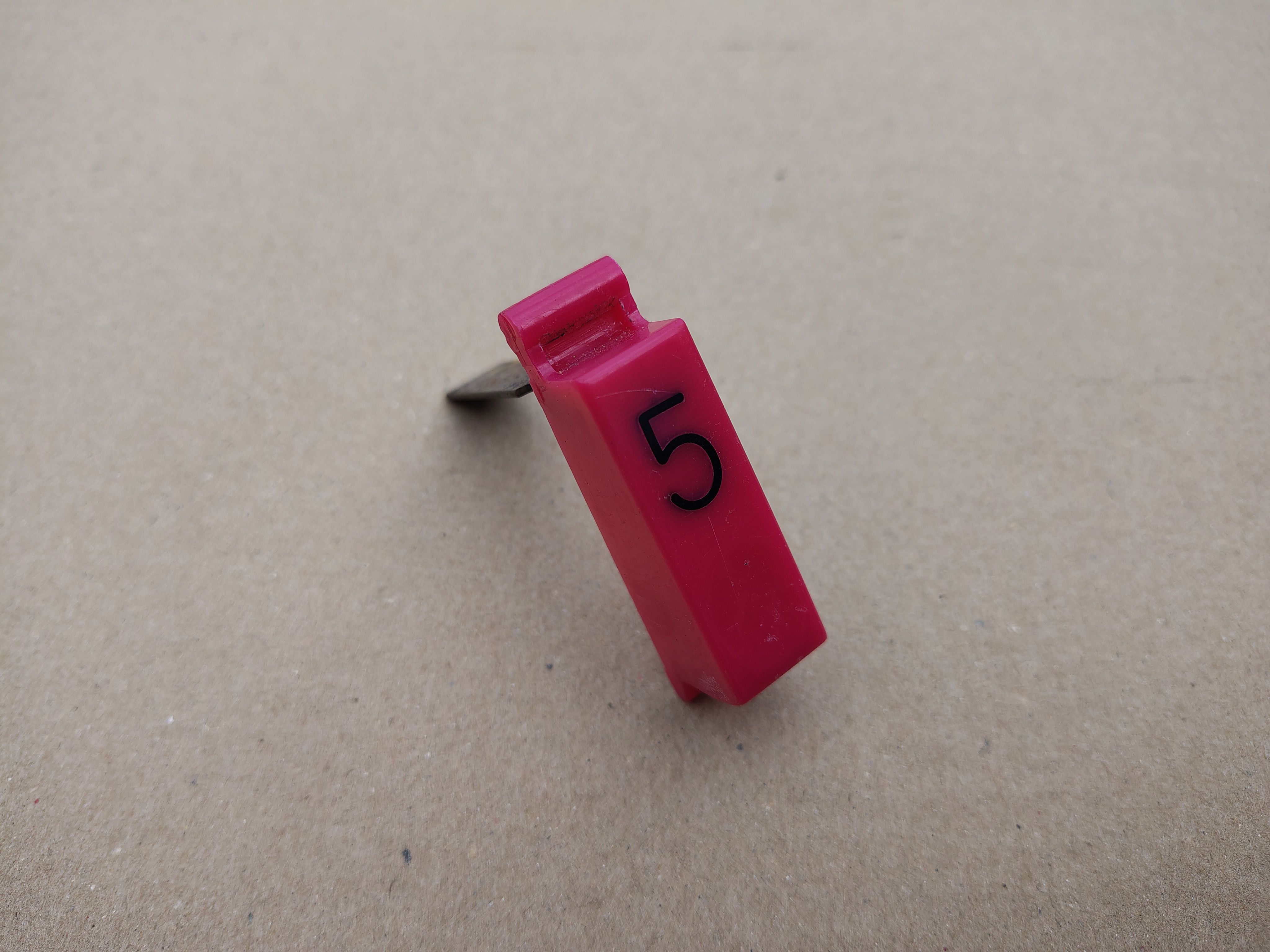 Push Button " 5 "  (Rock-ola 414/ 418S (1964)