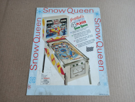 Flyer:  Gottlieb  Snow Queens (1970) Pinball