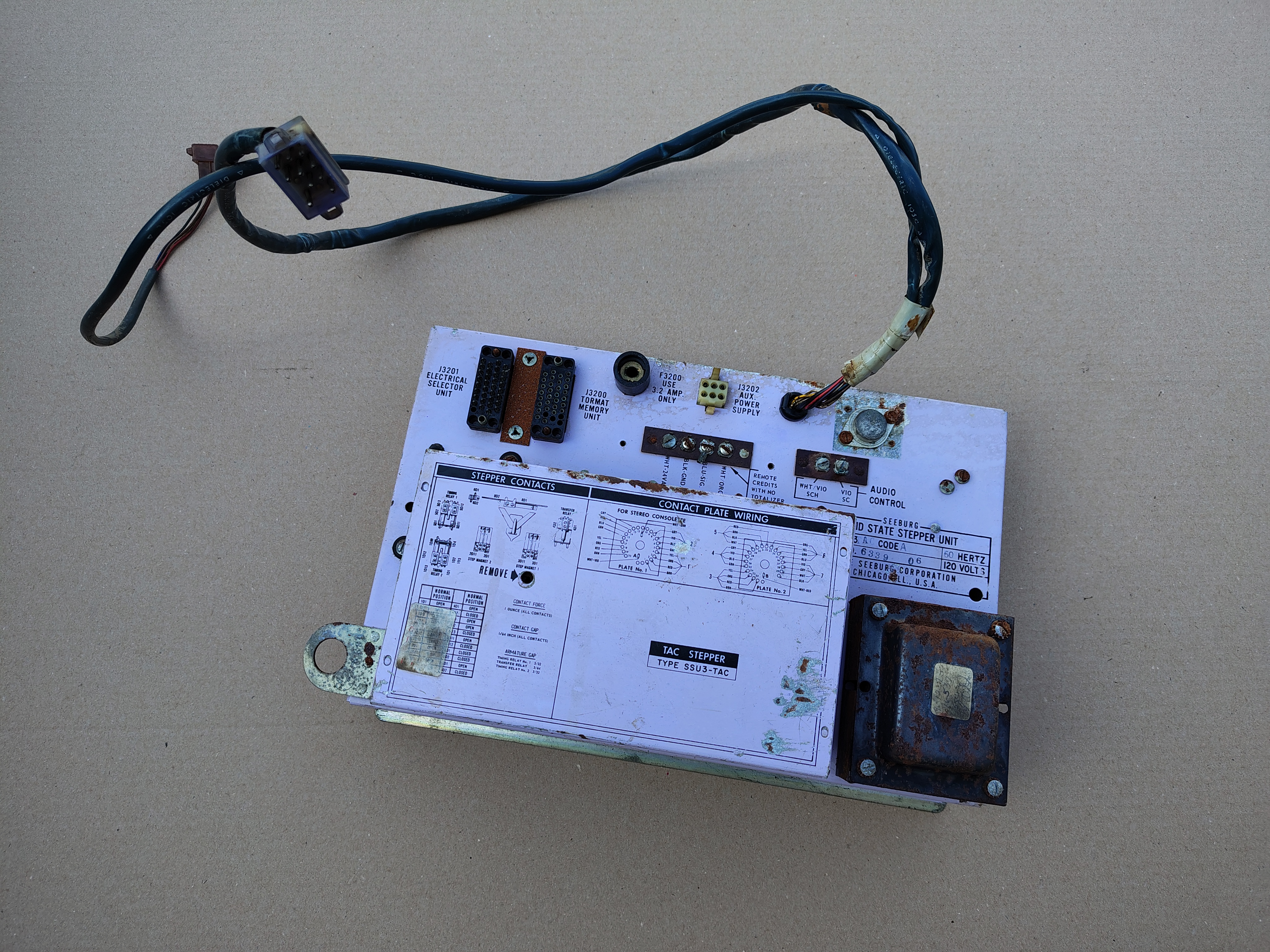 Stepper Unit/ SSU3/ 117V (Seeburg Showcase)