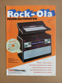 Flyer: Rock-ola 459/460 (1975) jukebox