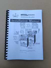 Service Manual: Seeburg DS100/ DS160 (1961) NEW !!!
