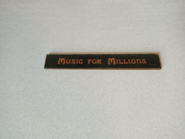 Plastic Music For Millions (Wurlitzer 3500 Zodiac)