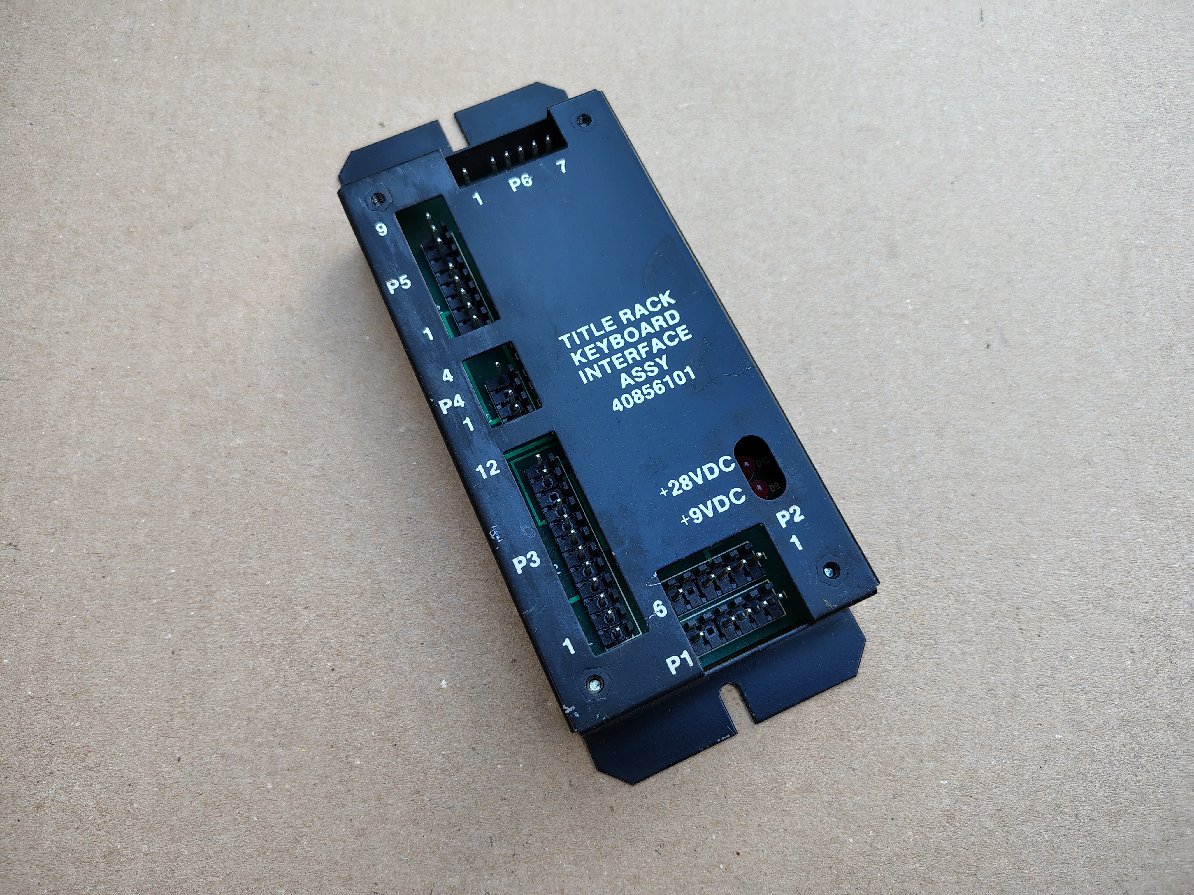 Title Rack- Keyboard Interface/ 40856101 (Rowe-AMi Div)