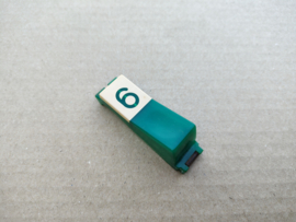 Push Button " 6 " (Seeburg 201)