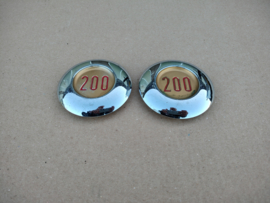 2x /Side /Emblem (200) Wurlitzer 2150