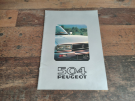 Folder: Peugeot 504/ Coupe/ Cabrio (1981)