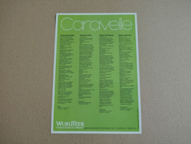 Flyer: Wurlitzer Caravelle (1984)