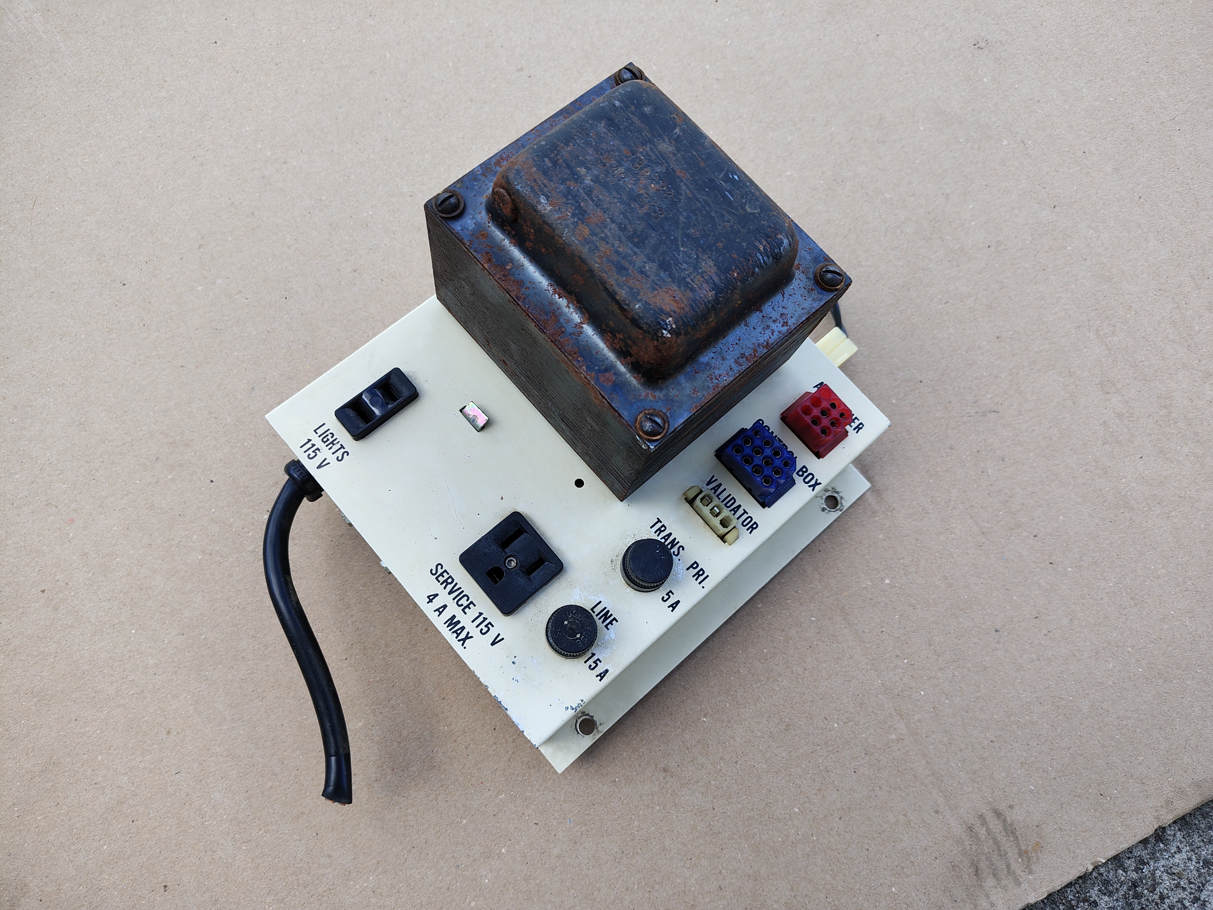 Power Supply 554 (Wurlitzer 3710/3700)