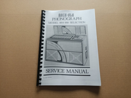 Service Manual (Rock-ola 464) New!!