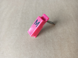 Key Switch Button "M"  (Rock-ola - Capri/ 418S (1963)