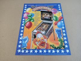 Flyer: Gottlieb Hot Shots (1989) Flipperkast