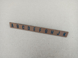 Strip Indentification / "A - K " (Rowe-AMi JAN)