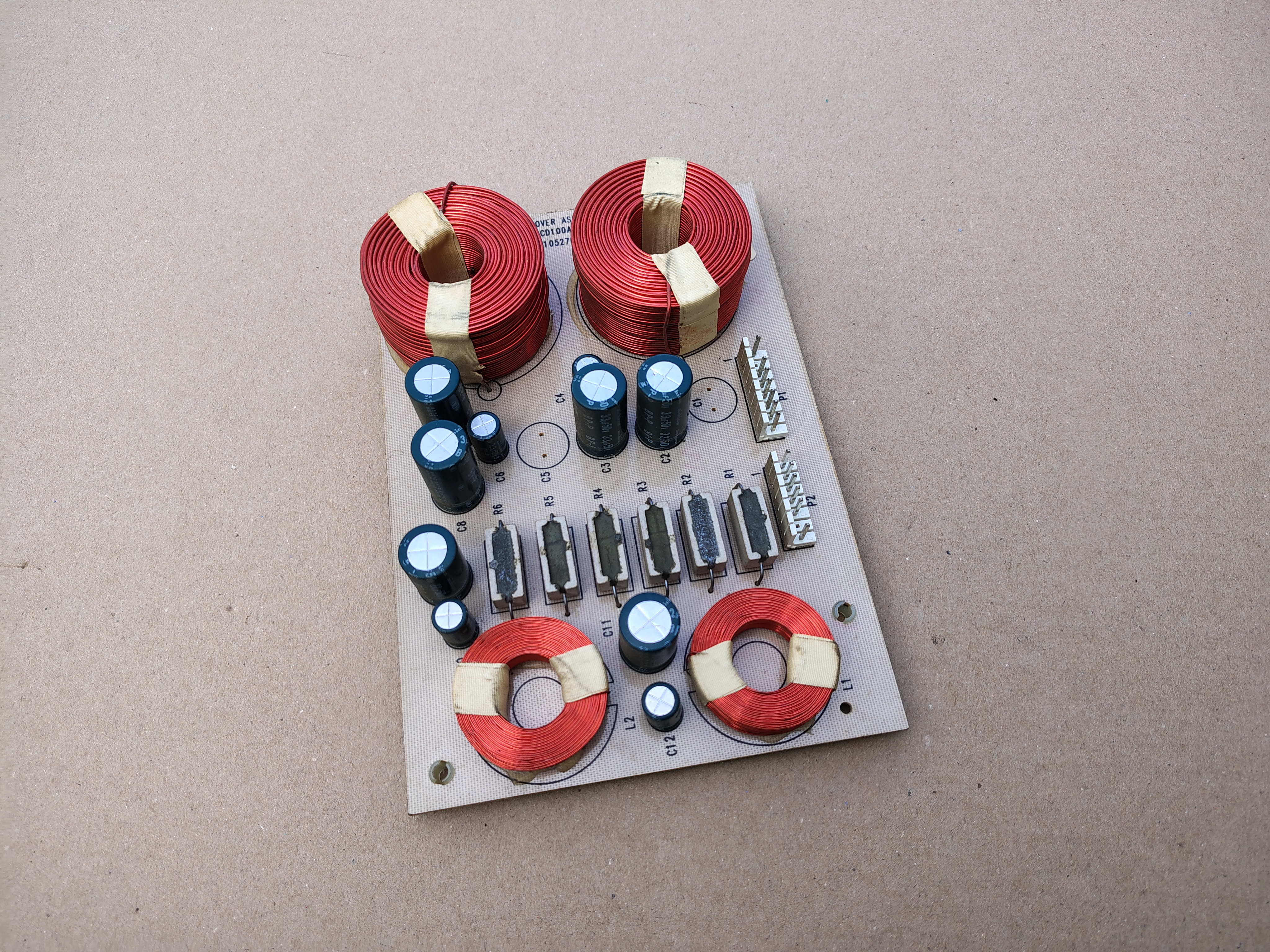 Crossover Network Speaker Board/ 61052701 (Rowe-AMi/ CD100A)