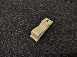 Push Button/ " 5 " (NSM Prestige) White