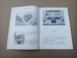 Instruction Book: Instructieboekje: Fiat 850E Special (1971) Nederlands