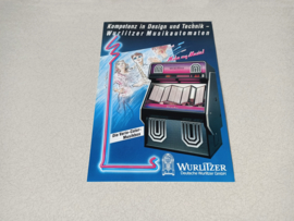 Flyer: Wurlitzer SL-900 Vinyl/CD jukebox (1989)