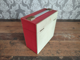Single Opberg Koffertje: 45 RPM/ 7" Vinyl/ jaren 60/ vintage