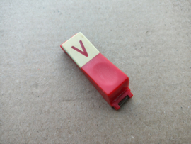 Push Button " V " (Seeburg Q160)