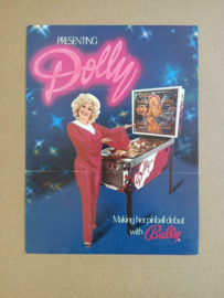 Flyer/ Folder: Bally Dolly Parton (1979) Flipperkast