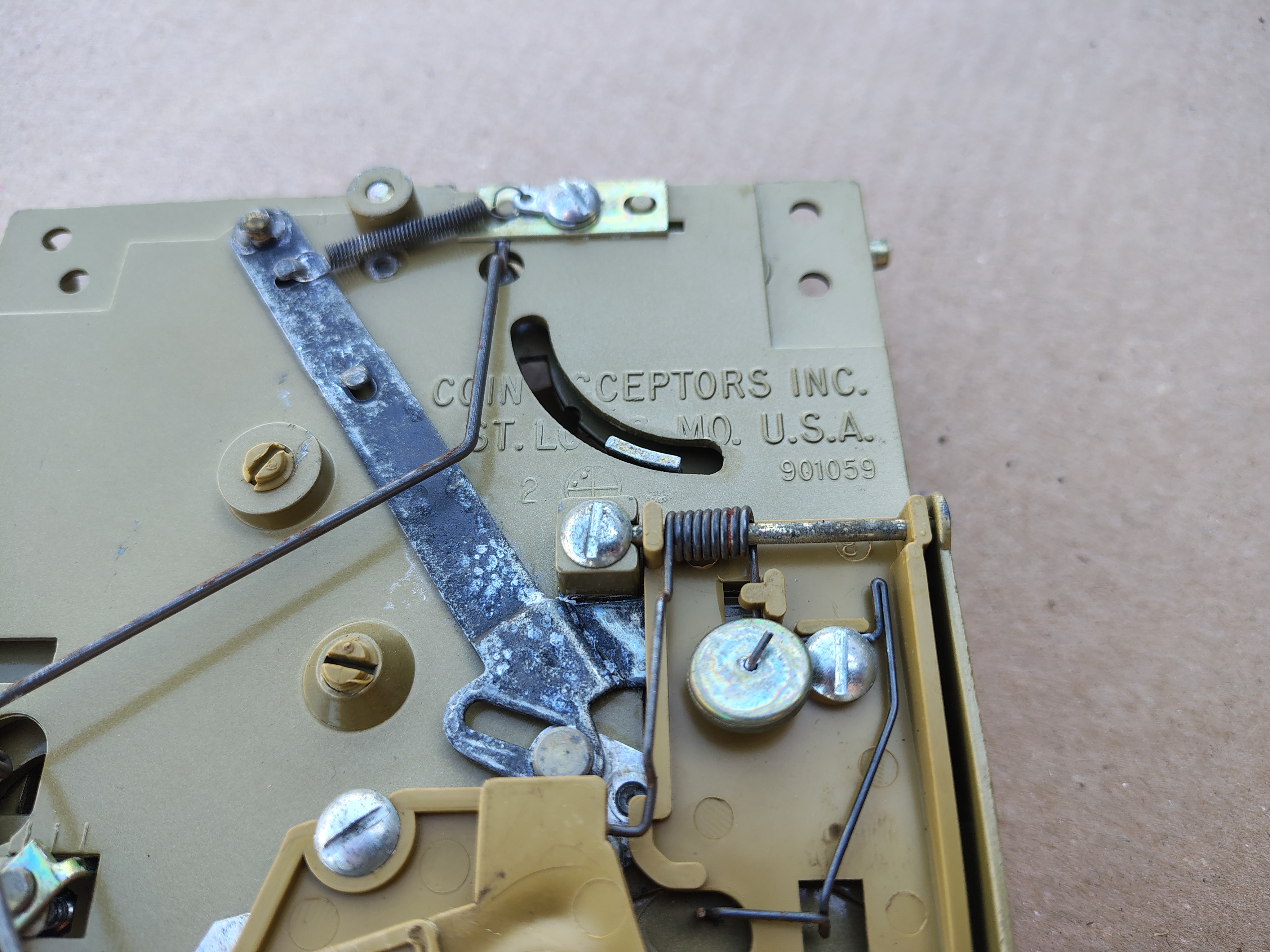 Slug Rejector/ USA (Seeburg Bandshell/ Firestar)