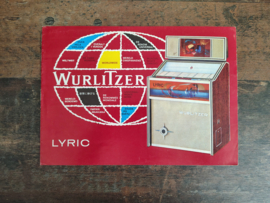Flyer/ Folder: Wurlitzer Lyric (1965) jukebox