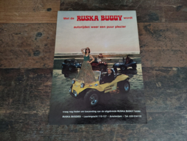 Reclame: Ruska / Buggy (1974) 29 x 21 cm