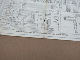 Schematic Diagram: (Rock-ola 430) 1965