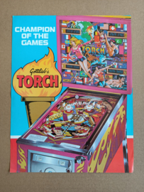 Flyer: Gottlieb Torch (1980) Flipperkast