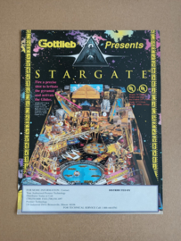 Flyer: Gottlieb Stargate (1994) Flipperkast