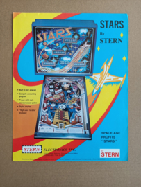 Flyer: Stern Stars (1979) Flipperkast