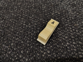 Push Button/ " A " (NSM Prestige) White
