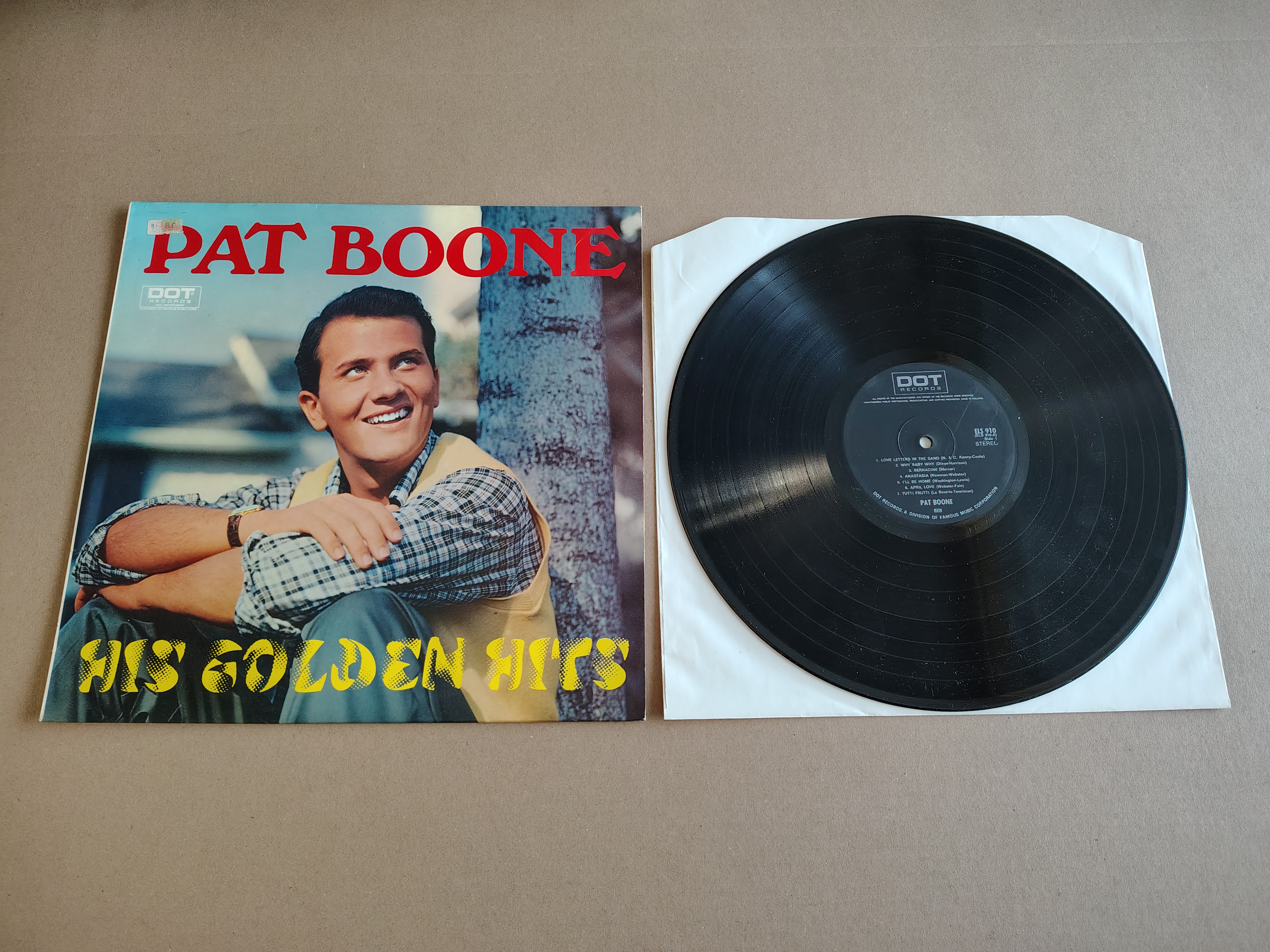 Vinyl LP: Pat Boone - His Golden Hits (1971)