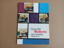 Flyer/ Folder: Rowe AMi Wallette  (1966)