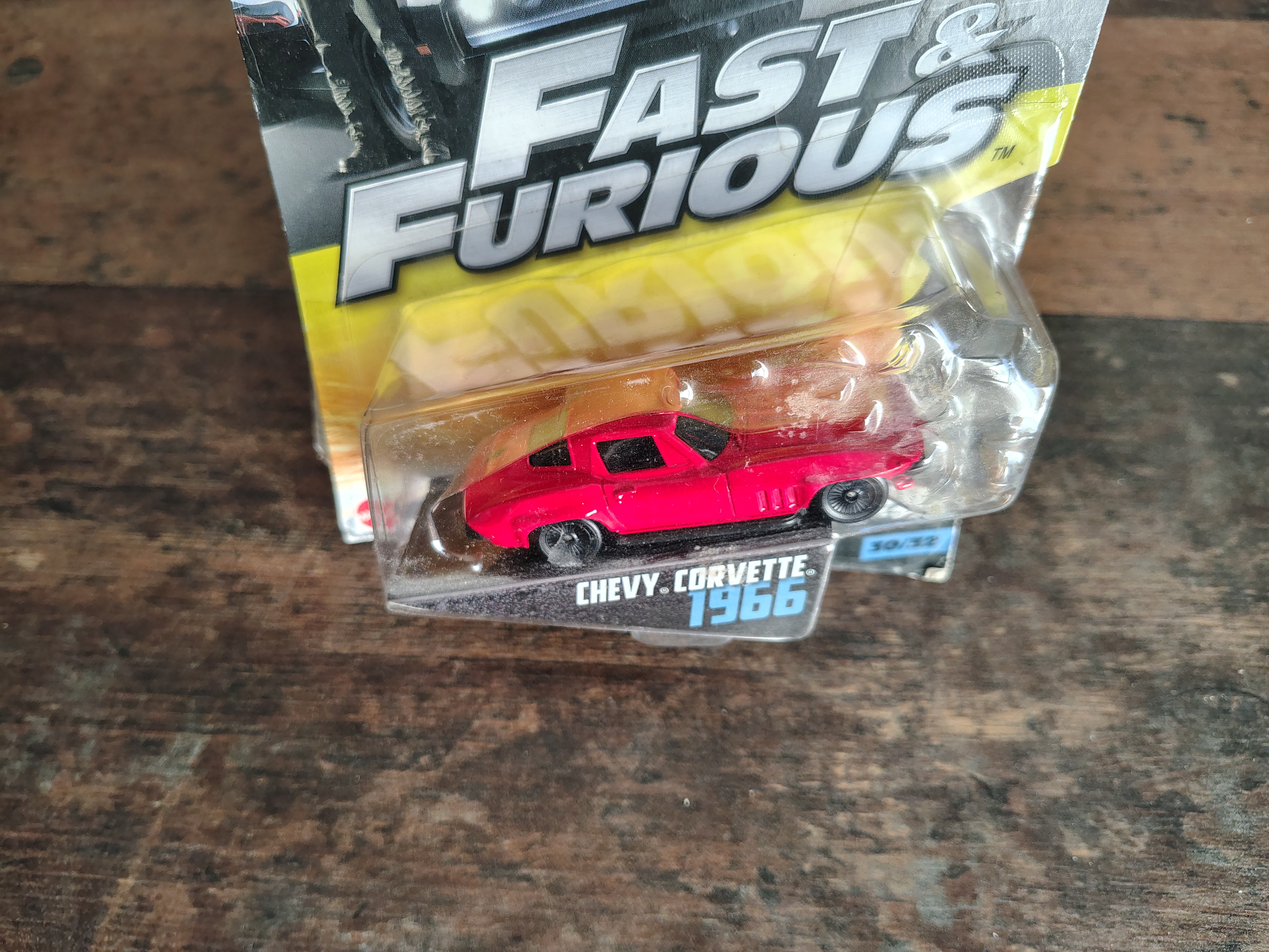 Chevrolet Corvette/ 1966/ Fast And Furious /Mattel/ Nieuw !!