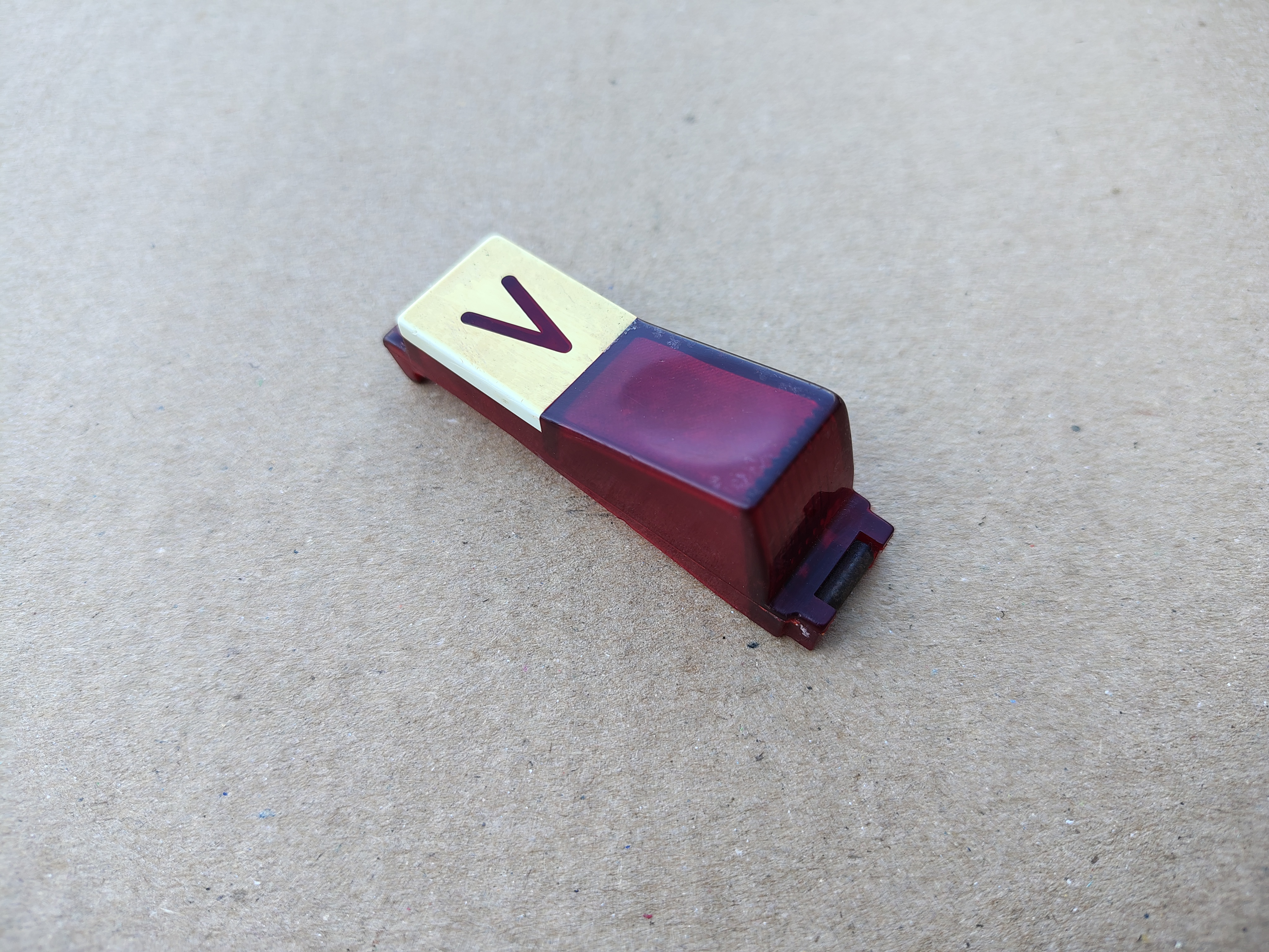 Push Button " V "  (Seeburg 222)