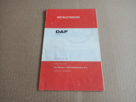 Instruction Book:  DAF 55 (1969)