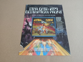 Flyer: Bally Star trek (1979) Flipperkast