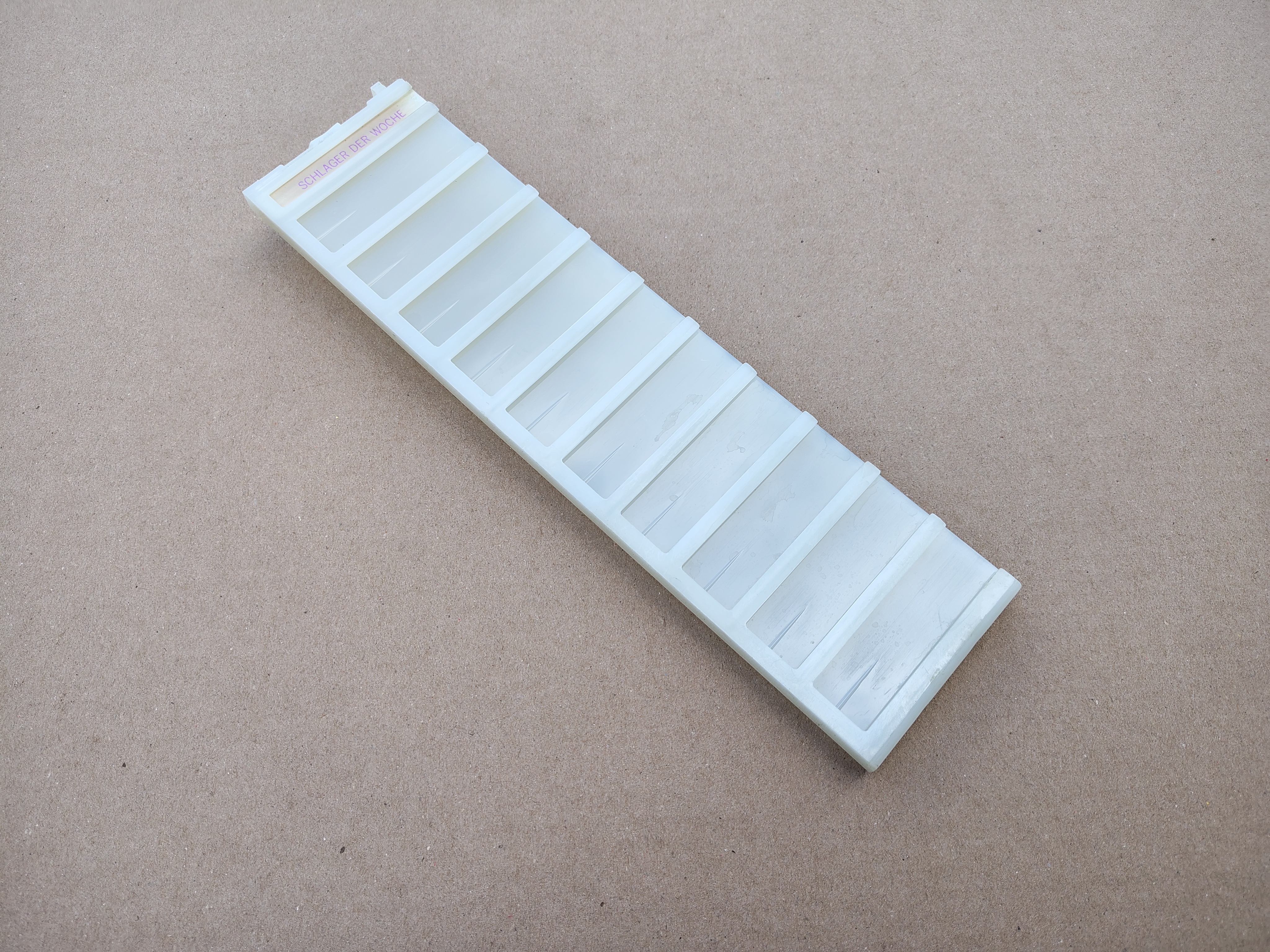 Program Holder " A4/ U4 " (Rock-ola 418S/ Rhapsody (1964)