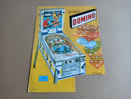 Flyer:  Gottlieb Domino (1968) Pinball