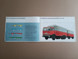 Folder/ Flyer: DAF 2600/ Truck And Trailers (1973)